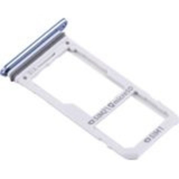 Ntech Simkaart houder geschikt voor Samsung Galaxy Note 8 N950f - Simcard / Micro Sd Card Holder - Blauw
