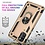 Ntech Samsung Galaxy A41 Ring Armor Hoesje - Goud