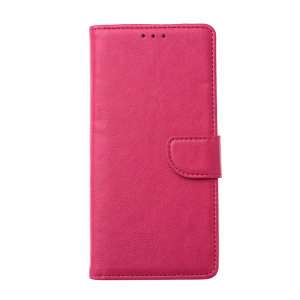 Ntech Ntech Geschikt voor Samsung Galaxy M21 Book Case - Pink