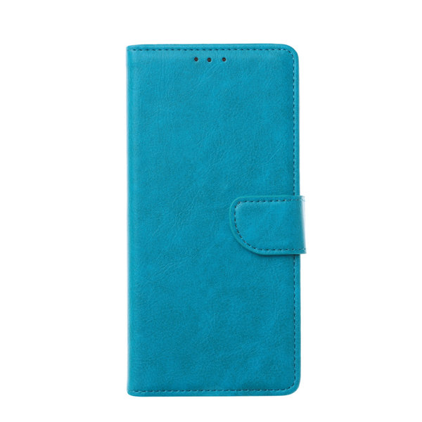 Ntech Ntech Geschikt voor Samsung Galaxy M21 Book Case - Turquoise