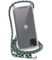 Ntech iPhone 12 Pro Backcover Hoesje Camouflage Groen
