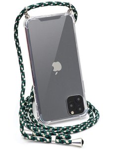 Ntech iPhone 12 Pro Backcover Hoesje Camouflage Groen