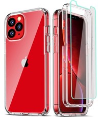 Ntech iPhone 12 / 12 Pro Transparant Hoesje + screenprotector