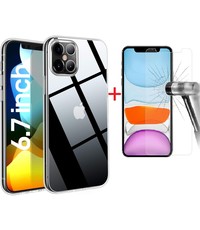 Ntech iPhone 12 Pro Max Transparante Hoesje