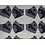 Merkloos Stof voor mondkapjes van 100% katoen | voorbedrukt paneel |12 mondkapjes om zelf te naaien - exclusieve designs - Vogel - Zwart