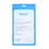 Ntech Hoesje Geschikt voor iPhone 12 Pro Max Hoesje Dual 2 in 1 Case (Voor en Achter) Transparant