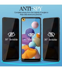 Ntech Samsung Galaxy A21S / A21 Anti Spy Privacy Tempered Glass