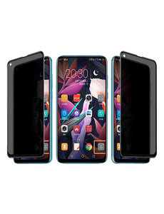 Ntech Huawei P30 Lite / New Edition P30 Lite Anti Spy Privacy Screenprotector / Tempered Glass