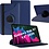Ntech Hoes Geschikt voor Samsung Galaxy Tab S7 2020 (SM-T870 T875) 360° Draaibare Hoes Donker Blauw