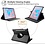 Ntech Hoes Geschikt voor Samsung Galaxy Tab S7 2020 (SM-T870 T875) 360° Draaibare Hoes Donker Blauw