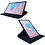 Ntech Hoes Geschikt voor Samsung Galaxy Tab S7 2020 (SM-T870 T875) 360° Draaibare Hoes Donker Blauw