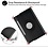 Ntech Hoes Geschikt voor Samsung Galaxy Tab S7 2020 (SM-T870 T875) 360° Draaibare Hoes Donker Blauw