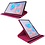 Ntech Hoes Geschikt voor Samsung Galaxy Tab S7 2020 (SM-T870 T875) 360° Draaibare Hoes Pink