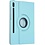 Ntech Hoes Geschikt voor Samsung Galaxy Tab S7 2020 (SM-T870 T875) 360° Draaibare Hoes Licht Blauw