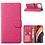 Ntech Hoesje Geschikt voor iPhone 12 Pro Max Hoesje met Pasjeshouder cover Pink