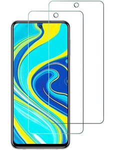 Ntech Redmi Note 9S / Redmi Note 9 Pro 2Pack Screenprotector/ tempered glass