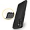 Ntech Geschikt voor Samsung Galaxy A41 Geborsteld hoesje / Brushed tpu Zwart & 2Pack Screenprotector