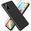 Ntech Hoesje Geschikt Voor Samsung Galaxy A41 Hoesje Zwart - Siliconen Back cover + 2X tempered glass