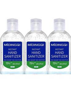 Ntech Ntech 3 X 120 ml desinfecterende handgel - Hygi «ne gel met 75% alcohol