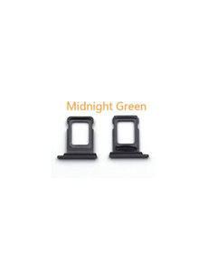Ntech Geschikt voor iPhone 11 pro(max) simkaart holder (groen)