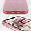 Ntech Hoesje Geschikt voor iPhone 12 / 12 Pro Hoesje - Glitter TPU backcover - Pink