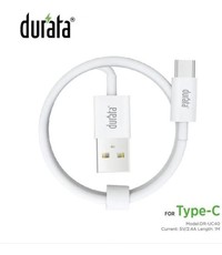 Durata Durata DR-UC40 Snelle kabel 1 Meter Type-C / USB-C kabel / Oplaadkabel / Oplaad Kabel voor Samsung / Sony / Huawei / Motorola / Oppo / OnePlus / HTC / Xiaomi / Alcatel