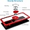 Ntech Hoesje Geschikt Voor Samsung Galaxy S20 Plus Luxe Back Hoesje & Metalen Ring houder - Rood