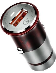 Ldnio LDNIO C304Q Snelle Auto-oplader QC3.0 Snel Autolader met 1 Type C USB Kabel Voor Samsung / Sony / Huawei / Motorola / Oppo / OnePlus / HTC / Xiaomi / Alcatel