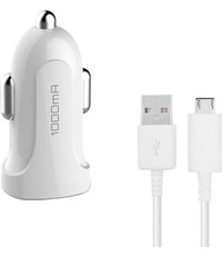 Durata Durata DR-C17 USB-autolader adapter met 1 Micro USB Kabel voor Samsung / Sony / Huawei / Motorola / Wiko / LG / HTC / Honor / Alcatel