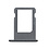 Ntech Geschikt voor iPhone 8g - simcard holder - zwart