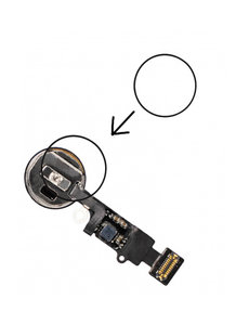 Ntech Geschikt voor iPhone 7g/7g plus/8g/8g plus - home button flex v5 - wit