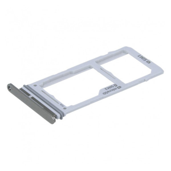 Ntech Simkaart houder geschikt voor Samsung Galaxy s10 g973 - simcard holder - zwart