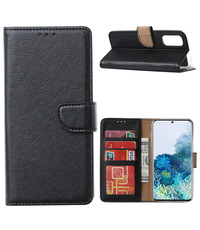 Ntech Samsung Galaxy S20 FE BoekHoesje Zwart