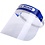 Merkloos Faceshield ,10 stuks Gezichtscherm - 10x Gelaatscherm -10x Spatscherm - 10x Gezichtsmasker - 10x FACE SHIELD - 10x Beschermkap - 10x Gelaatsscherm