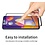 Ntech Geschikt voor Samsung Galaxy M31S / A51 / A51 5G Full cover Zwart Screen Protector / Tempered glass
