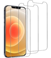 Ntech Screenprotector Geschikt voor 12 / 12 Pro Screenprotector 3 Stuks tempered glass