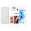 Ntech Hoesje Geschikt voor iPhone 12 Mini hoesje - bookcase / wallet cover portemonnee Bookcase Wit + 2x tempered glass / Screenprotector