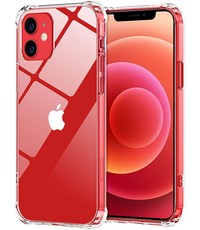 Ntech iPhone 12 Mini Hoesje TPU Schokbestendig backcover met verstevigde randen