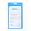 Ntech Hoesje Geschikt voor iPhone 12 / 12 Pro hoesje - bookcase / wallet cover portemonnee Bookcase hoes Blauw + 2x tempered glass / Screenprotector