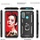 Ntech Huawei P smart 2020 Hoesje Ring Houder Armor backcover + 2x Screenprotector - Zwart