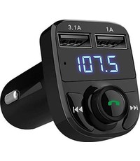 Eisenz Eisenz EZ800 Bluetooth FM transmitter, CarKit , bluetooth mp3 player Play Modes / Hands-free Bellen / TF Kaart / USB Auto Lader / USB Flash Drive / AUX Input / Bluetooth Carkitv