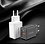 Eisenz Eisenz EZ802 USB-C Snellader 18W 3A oplader QC3.0 + Type C USB Kabel