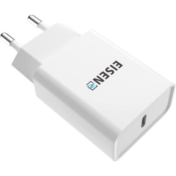 Eisenz Oplader met 1 USB-C Poort - Adapter - Eisenz EZ612 - Oplaad Stekker