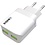 Eisenz Eisenz EZ779 Fast Charger adapter 12W 2.4A oplader + Geschikt voor iPhone Lightning Kabel