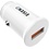 Eisenz Eisenz EZ463 autolader Qualcomm 3.0 Quick Charge - auto oplader + Lightning USB Geschikt voor iPhone kabel