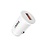 Eisenz Eisenz EZ463 autolader Qualcomm 3.0 Quick Charge - auto oplader + Lightning USB Geschikt voor iPhone kabel