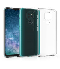 Ntech Motorola Moto G9 / G9 Play / Moto E7 Plus hoesje siliconen case - clear TPU backcover