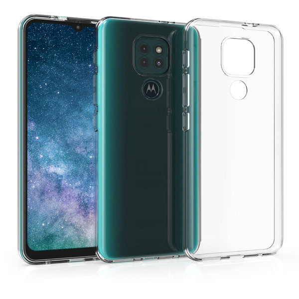 Ntech Hoesje geschikt voor Motorola Moto G9 / G9 Play / Hoesje geschikt voor Moto E7 Plus hoesje siliconen case - clear TPU back cover