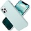 Ntech Hoesje Geschikt voor iPhone 12 / 12 Pro - Nano Liquid siliconen Backcover - Mint Groen