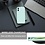 Ntech Hoesje Geschikt voor iPhone 12 / 12 Pro - Nano Liquid siliconen Backcover - Mint Groen